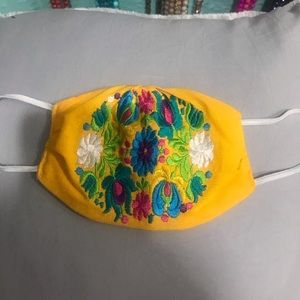 Kids embroidered face mask